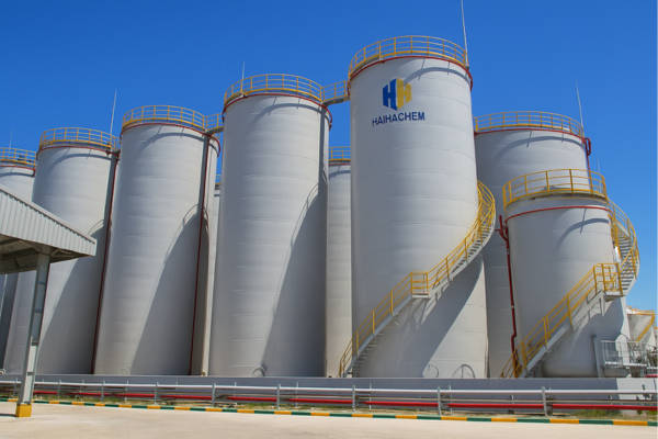 Kho chứa xăng dầu, hóa chất, dung môi của Hải Hà Haihachem cho thuê kho chứa xăng dầu, dung môi, hóa chất