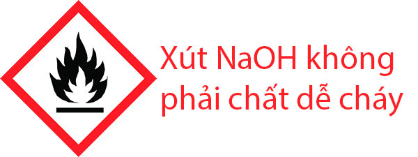 Xút ăn da có dễ cháy không